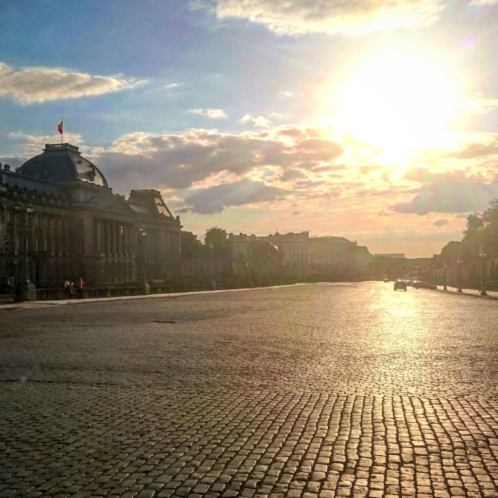 The warm scenery of&nbsp;Brussels