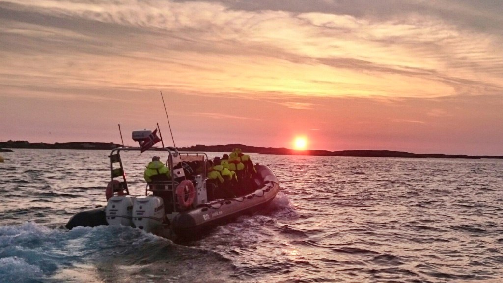 Boat trip on the coast at&nbsp;Frøya