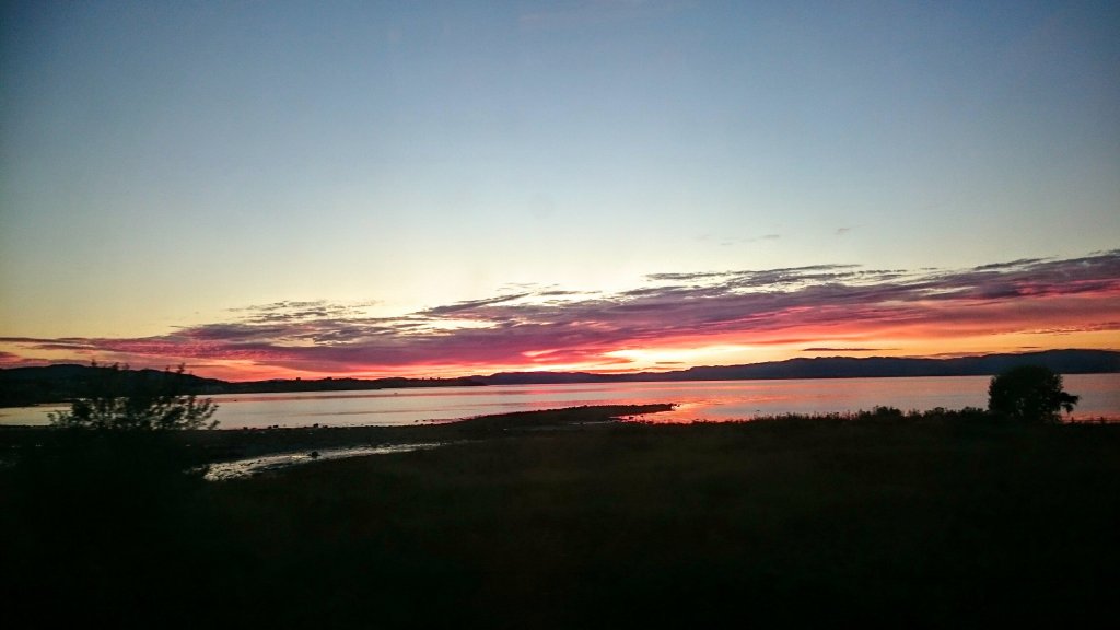 Sunset seen from Hell (yes,&nbsp;really!)